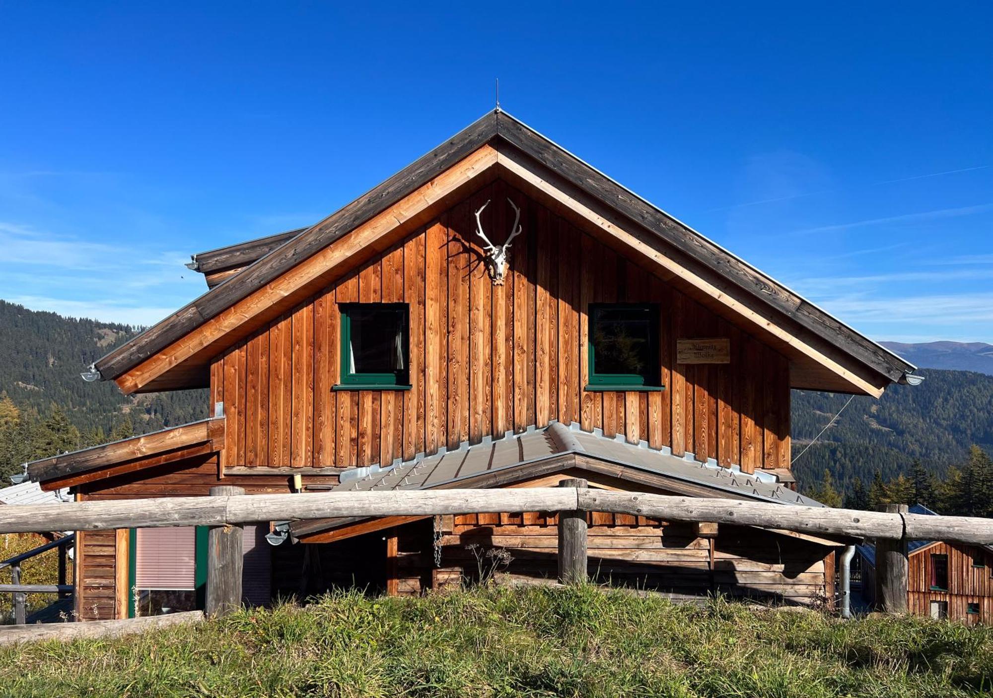 1A Chalet "Wolke" Wandern, Grillen, Wellness Im Traumhaus Wolfsberg Exterior photo