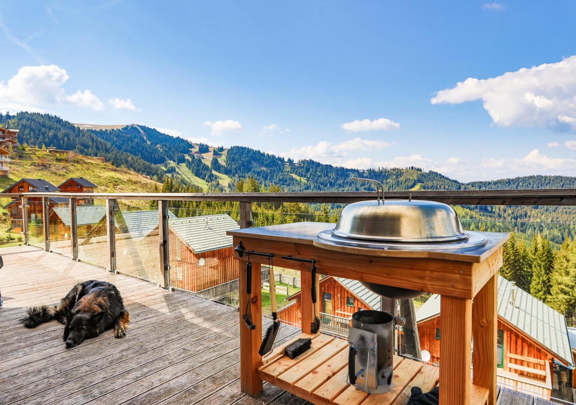 1A Chalet "Wolke" Wandern, Grillen, Wellness Im Traumhaus Wolfsberg Exterior photo