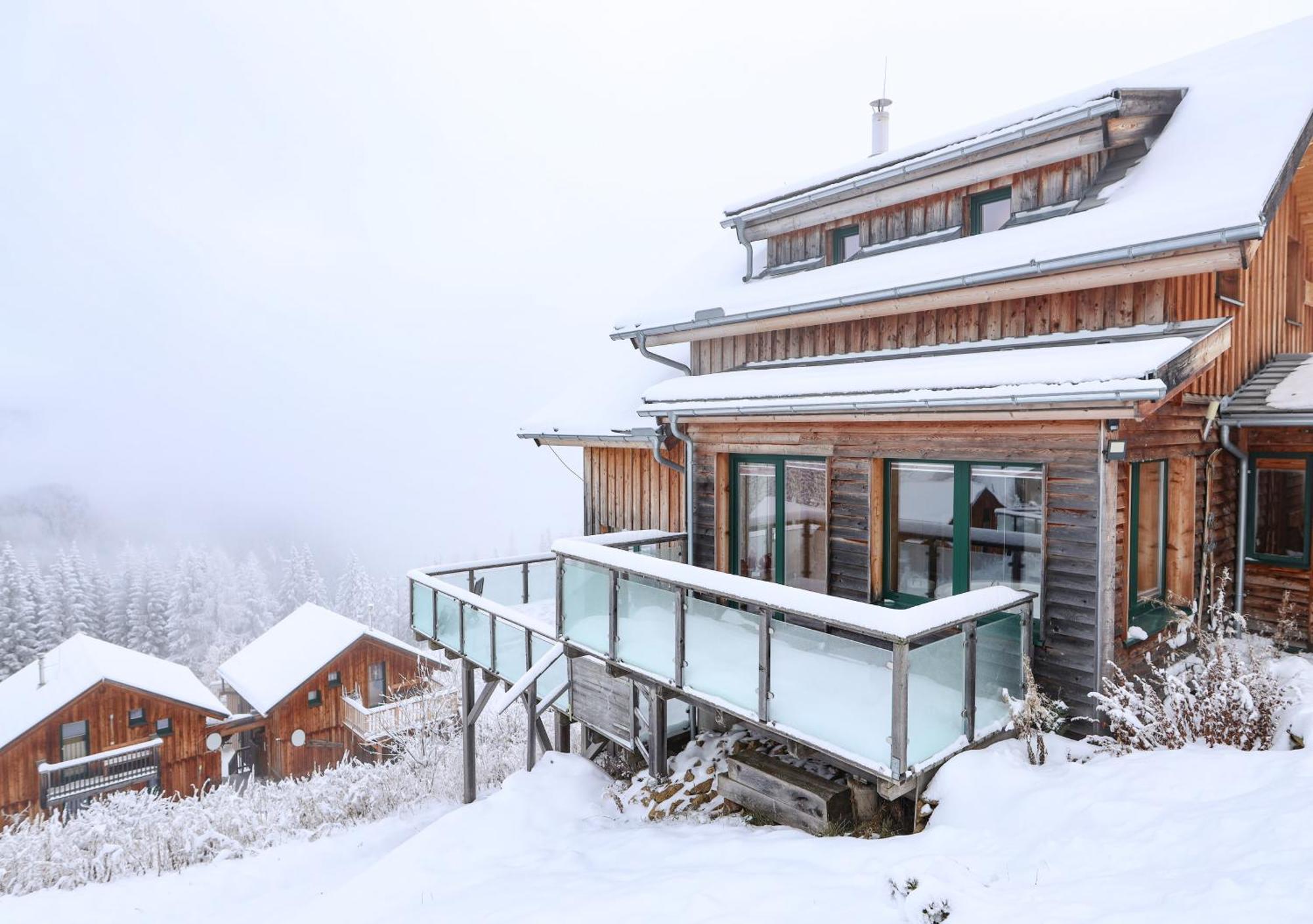 1A Chalet "Wolke" Wandern, Grillen, Wellness Im Traumhaus Wolfsberg Exterior photo